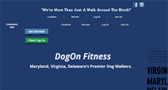 Desktop Screenshot of dogonfitness.com